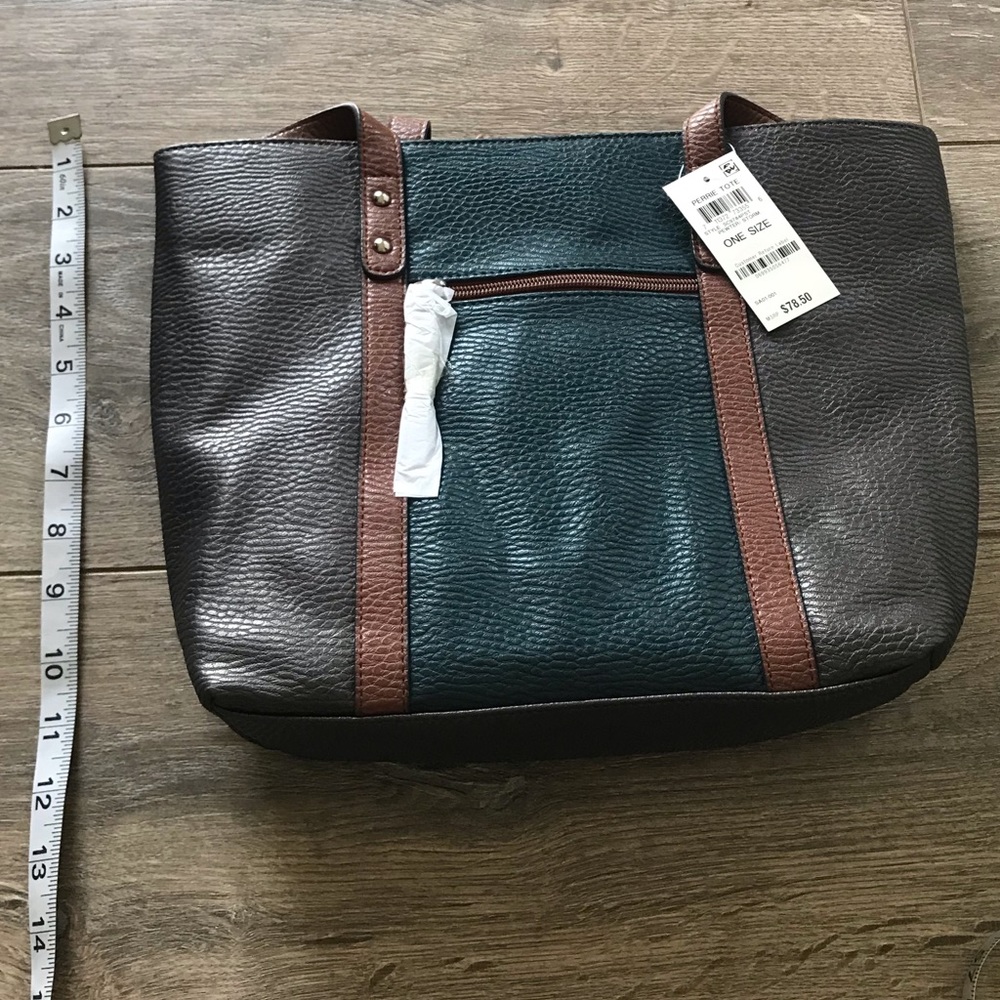 NWT Style & Co Tote. Pewter Storm.